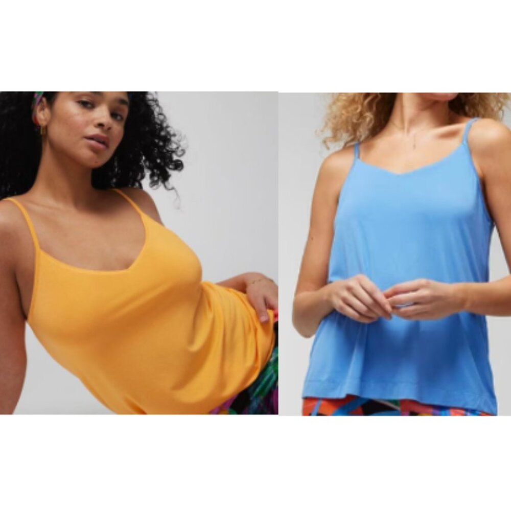 NWT Soma COOL NIGHTS Set of 2 V-Neck Sleep Camis